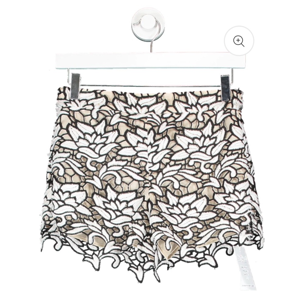 Alice and Olivia  Lace Floral Women Shorts